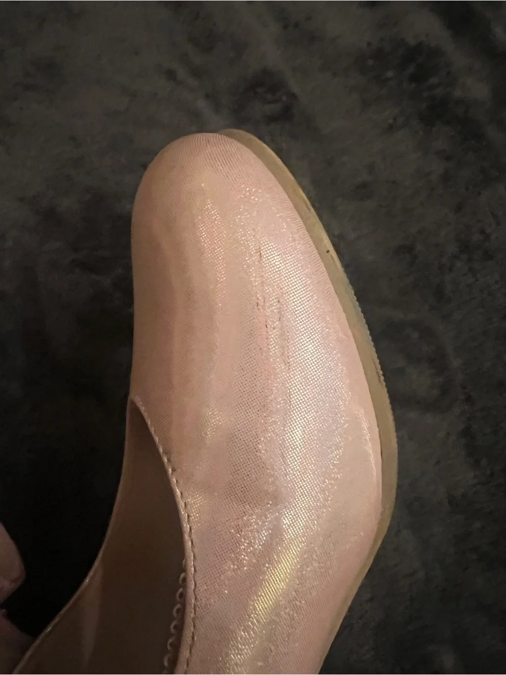 Rachel Shoes Rosy Shimmer Mary Jane Dress Shoes - Pink